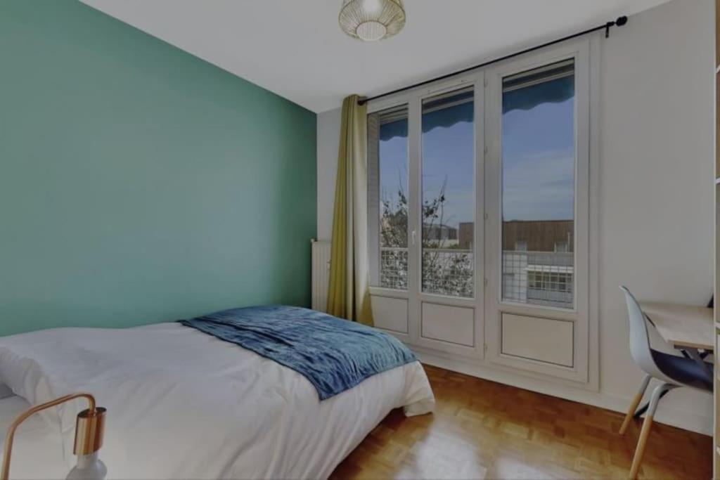 Appartement Neuf Pour 6, Parking Et Box, Au Calme Villeurbanne Exterior foto